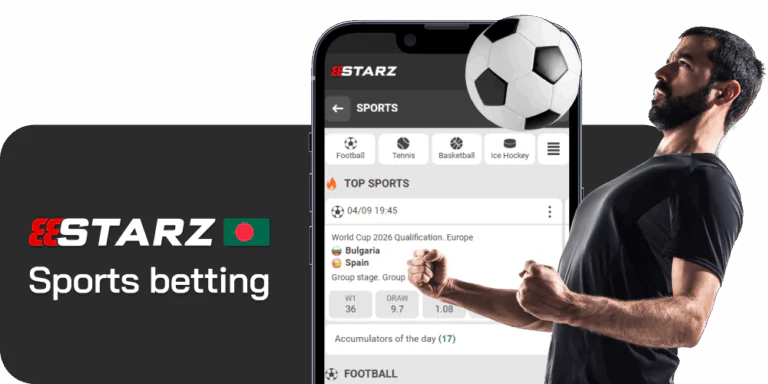 Place bets on sport events at 888starz
