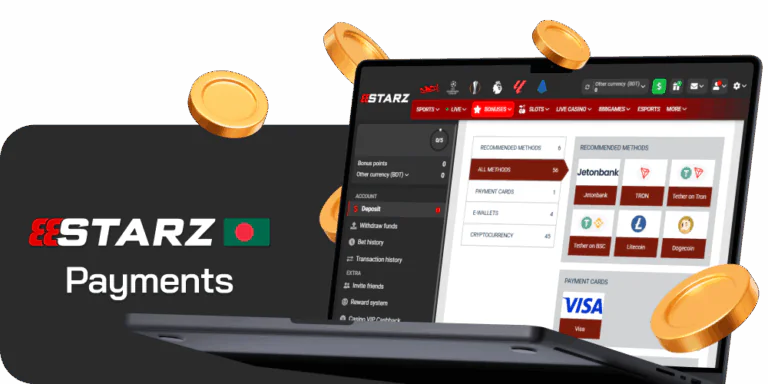 Payment oportunities at 888starz in Bangladesh