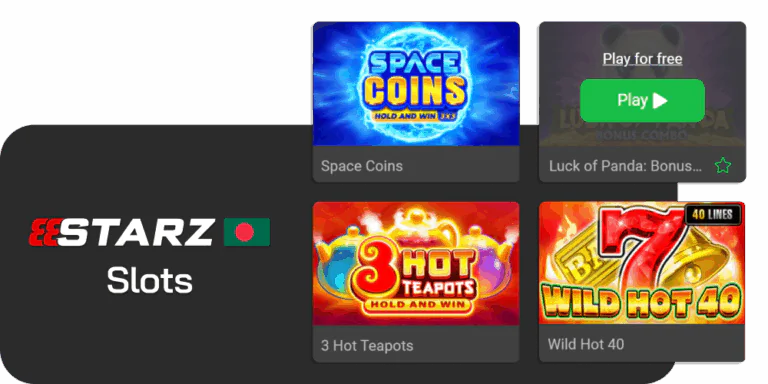 Slots selection at 888starz for bengali players